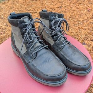 Mens Sorel Carson Moc Waterproof Boot Brown (aka: "major/wet sand") Sz 10.5